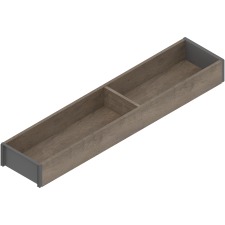 BLUM ZC7S500RH1 AMBIA-LINE ramki do szuflady standardowej, do LEGRABOX/MERIVOBOX, w opcji drewnopodobnej, dł.=500 mm, szerokość=100 mm DĄB NEBRASKA