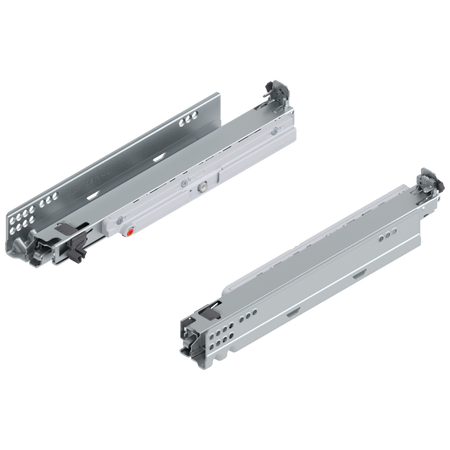 BLUM 760H3500T MOVENTO z TIP-ON, pełny wysuw, prowadnica, 40 kg, dł.=350 mm, wymaga sprzęgła, lewa+prawa