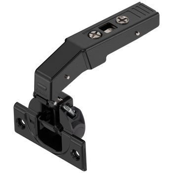 BLUM 79B9550 CLIP top BLUMOTION zawias do drzwi równoległych 95°, Wpuszczany, puszka: na wkręty, CZARNY ONYKS