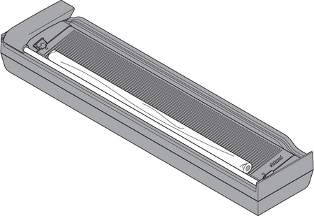 BLUM ZSZ.01F0 ORGA-LINE obcinarka do folii spożywczej (z folią) CIEMNOSZARY