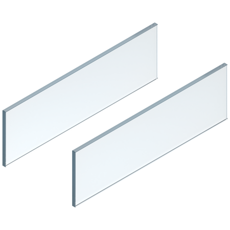 BLUM ZE7S438G LEGRABOX FREE element dekoracyjny - bok, wysokość 138 mm, dł.=550 mm, szkło przezroczyste, 2 szt. w kpl.