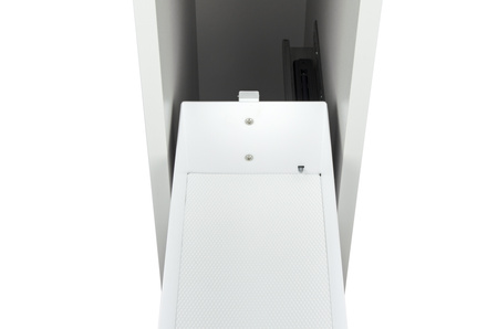 SMARTT KOSZ CARGO DO SZAFKI 20 CICHY DOMYK PEŁNE DNO WYSUW 2 POZIOMY PRAWY BIAŁY