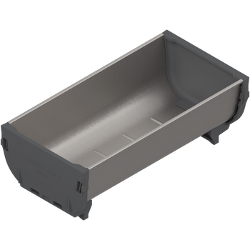 BLUM ZSI.020SI ORGA-LINE pojemnik, długość=176 mm, szerokość=88 mm INOX
