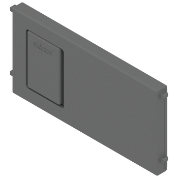 BLUM ZC7Q010SS AMBIA-LINE listwa poprzeczna, do LEGRABOX/MERIVOBOX do szuflady standardowej (ZC7SXXXRS1), tworzywo ANTRACYT MAT