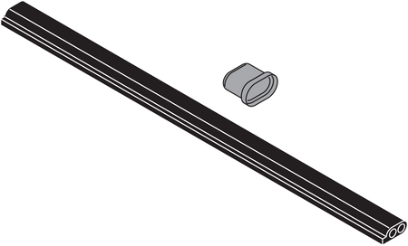 BLUM Z10K800AE Przewód zasilający SERVO-DRIVE, 8m, CZARNY