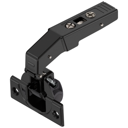 BLUM 79B9550 CLIP top BLUMOTION zawias do drzwi równoległych 95°, Wpuszczany, puszka: na wkręty, CZARNY ONYKS