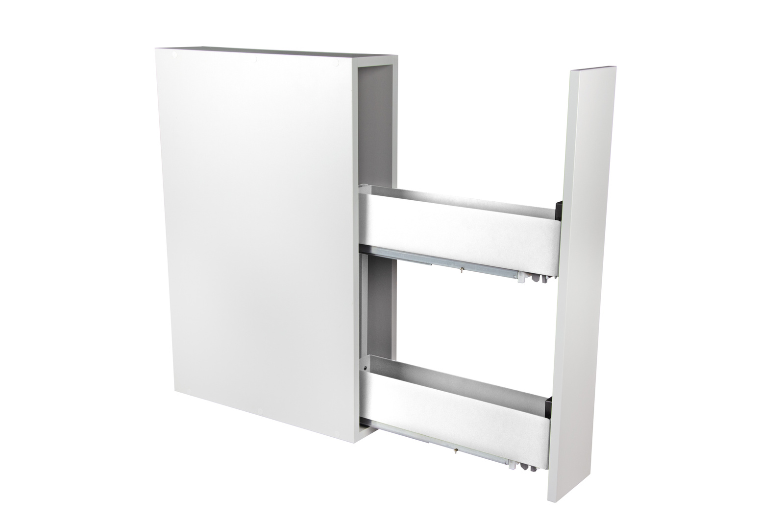 SMARTT KOSZ CARGO DO SZAFKI 15 CICHY DOMYK PEŁNE DNO WYSUW 2 POZIOMY PROWADNICE BLUM LEWY BIAŁY pol_pl_SMARTT-CARGO-BLUM-SMALL-L-150-lewy-bialy-2961_7