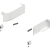 BLUM 23K8000 Front uchylny AVENTOS HK top, zestaw zaślepek (włącznie z Włącznik wpuszczany, w kpl.), lewa/prawa, do SERVO-DRIVE BIAŁY