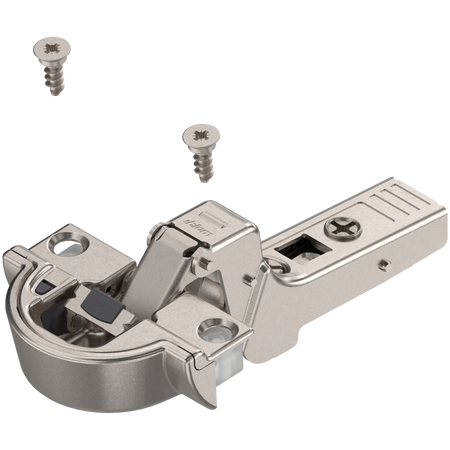 BLUM 71B970A CLIP top BLUMOTION zawias do ram. alumin. 95°, Drzwi wpuszczane, puszka: na wkręty