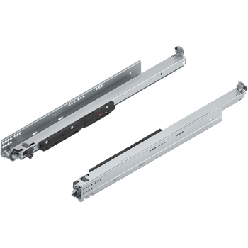 BLUM 766H6000S MOVENTO z BLUMOTION S, pełny wysuw, prowadnica, 70 kg, dł.=600 mm, wymaga sprzęgła, lewa+prawa