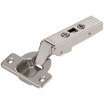 BLUM 74T1550 CLIP top zawias standard. 107°, Drzwi nakładane, bez sprężyny, puszka: na wkręty