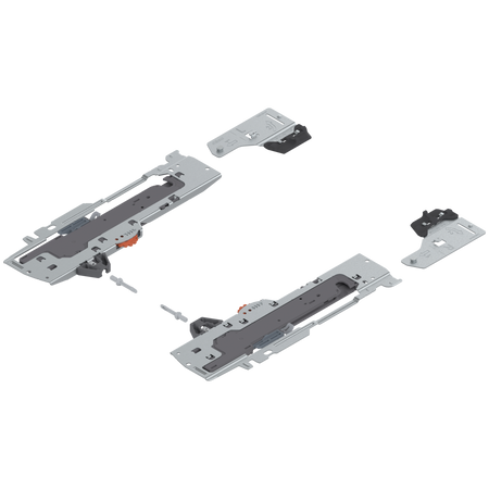 BLUM T60B3530 Zestaw (Jednostka TIP-ON BLUMOTION + Zabierak + Adapter), do TANDEMBOX, Typ L3, dł. NL=350-600 mm, Całkowita waga szuflady=15-40 kg, prawy+lewy