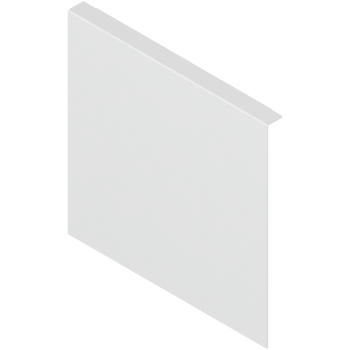 BLUM ZC7A0P0F AMBIA-LINE adapter do montażu ramy do drewnianej ścianki tylnej do szuflady z wysokim frontem, do LEGRABOX/MERIVOBOX wysokość F, stal BIAŁY MAT