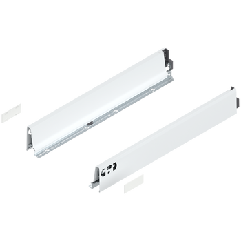 BLUM 378M5502SA Bok szuflady TANDEMBOX, wysokość M (83 mm), dł.=550 mm, lewy+prawy, do TANDEMBOX intivo/antaro, B IAŁY