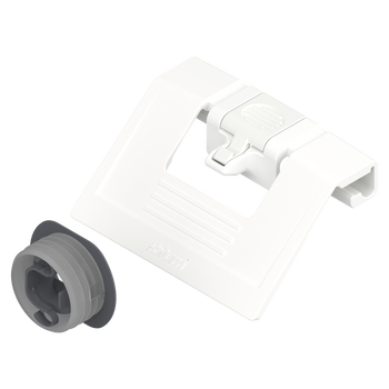 BLUM ZIF.80M7 uchwyt do szuflad wewnętrznych, do TANDEMBOX intivo/antaro BIAŁY