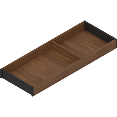 BLUM ZC7S550RH2 AMBIA-LINE  ramki do szuflady standardowej LEGRABOX, w opcji drewnopodobnej, dł.=550 mm, szerokość=200 mm ORZECH TENNESSEE