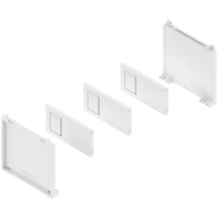 BLUM ZC7B0100S AMBIA-LINE zestaw na butelki, do LEGRABOX/MERIVOBOX JEDWABIŚCIE BIAŁY MAT