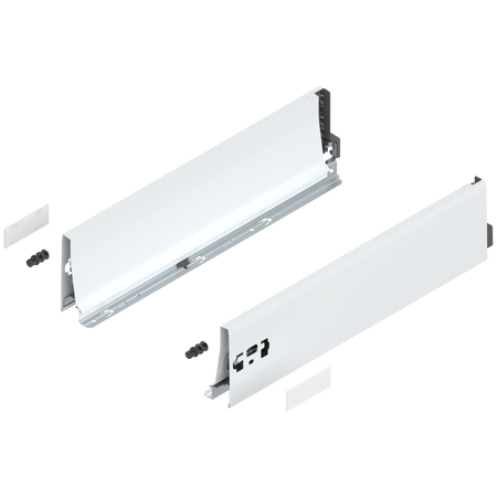 BLUM 378K4502SA Bok szuflady TANDEMBOX, wys. K (115 mm), dł.=450 mm, lewy+prawy, do TANDEMBOX antaro BIAŁY