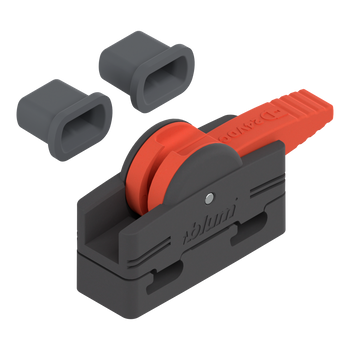 BLUM Z10V100E złącza pinowe SERVO-DRIVE (Zestaw), montaż bez użycia narzędzi