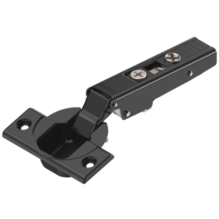 BLUM 70T3550 CLIP top zawias standard. 110°, Drzwi nakładane, bez sprężyny, puszka na wkręty, CZARNY ONYKS