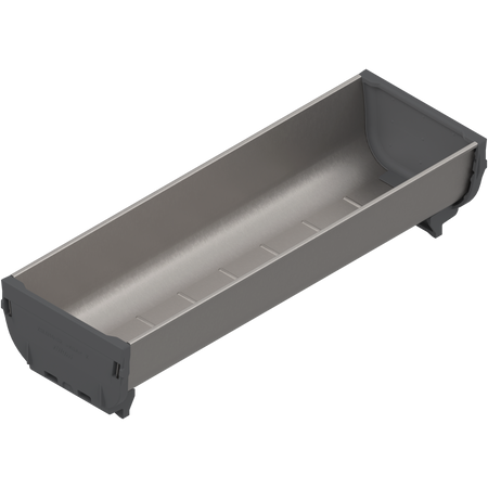 BLUM ZSI.030SI ORGA-LINE pojemnik, długość=264 mm, szerokość=88 mm INOX