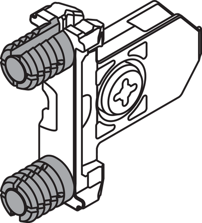 BLUM ZSF.39A2 Mocowanie frontu TANDEMBOX, INSERTA, symetryczne, do TANDEMBOX antaro