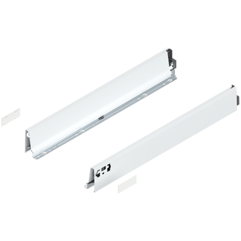 BLUM 378M6002SA Bok szuflady TANDEMBOX, wysokość M (83 mm), dł.=600 mm, lewy+prawy, do TANDEMBOX intivo/antaro, BIAŁY