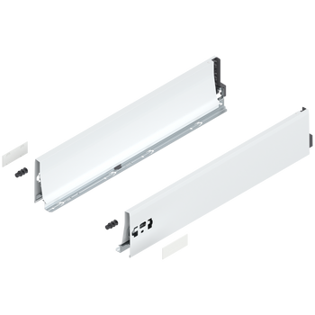 BLUM 378K5502SA Bok szuflady TANDEMBOX, wys. K (115 mm), dł.=550 mm, lewy+prawy, do TANDEMBOX antaro BIAŁY