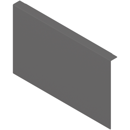 BLUM ZC7A0U0C AMBIA-LINE adapter do montażu ramy do drewnianej ścianki tylnej do szuflady z wysokim frontem, do LEGRABOX/MERIVOBOX wysokość C, stal ANTRACYT MAT