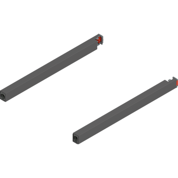 BLUM ZR4.270RS Reling podłużny MERIVOBOX, dł.=270 mm, lewy+prawy, ANTRACYT MAT