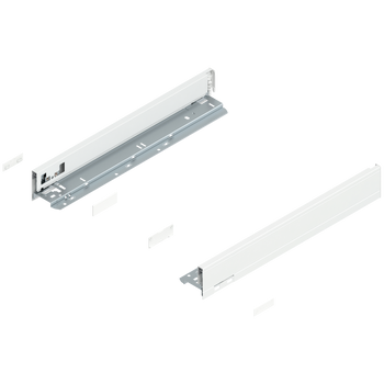 BLUM LEGRABOX 770N4502 Bok szuflady LEGRABOX, wysokość N (66.5 mm), dł.=450 mm, lewy+prawy, do LEGRABOX pure BIAŁY MAT