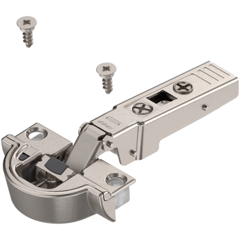 BLUM 71B950A CLIP top BLUMOTION zawias do ram alumin. 95°, Drzwi nakładane, puszka: na wkręty