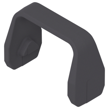 BLUM 70T7553.09 92° Ogranicznik kąta otwarcia do zawiasu kątowego 155°,  CIEMNOSZARY