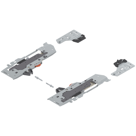 BLUM T60B3130 Zestaw (Jednostka TIP-ON BLUMOTION + Zabierak + Adapter), do TANDEMBOX, Typ S1, dł. NL=270-349 mm, Całkowita waga szuflady=10-20 kg, prawy+lewy