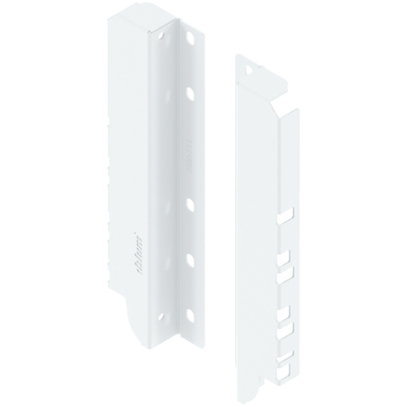 BLUM Z30D000SL HO-RW MP SEIW Uchwyt drewnianej ścianki tylnej TANDEMBOX, wys. D (224 mm), prawy+lewy BIAŁY