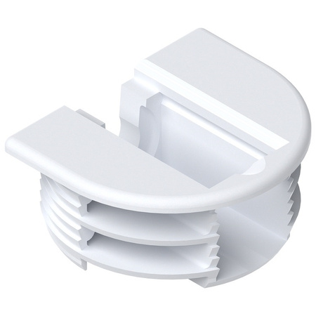 BLUM 40.4000 Obudowa na wcisk z wkrętem centrycznym na froncie, BIAŁA