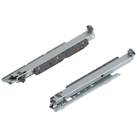BLUM 760H4000SU MOVENTO z BLUMOTION S, pełny wysuw, prowadnica, 40 kg, dł.=400 mm, wymaga sprzęgła, montaż do dna, lewa+prawa