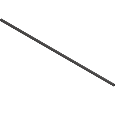 BLUM ZR7.1080U LEGRABOX Reling poprzeczny, do szer. korpusu KB=1200 mm, długość=1080 mm, do przycięcia CZARNY MA