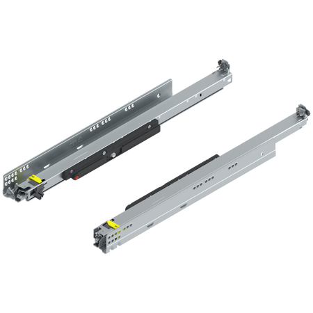 BLUM 766H5800T MOVENTO z TIP-ON, pełny wysuw do szuflady drewnianej, 60 kg, dł.=580 mm, wymaga sprzęgła, lewa+prawa