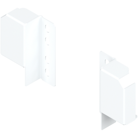 BLUM ZRR.5200 TANDEMBOX plus/antaro uchwyt relingu (tylny) do regulowanego relingu, na wkręty, prawy+lewy BIAŁY