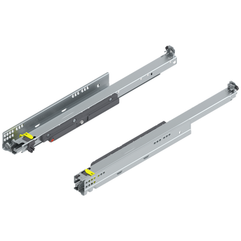 BLUM 760H5500T MOVENTO z TIP-ON, pełny wysuw, prowadnica, 40 kg, dł.=550 mm, wymaga sprzęgła, lewa+prawa