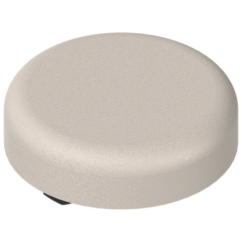 BLUM 84.4140 Zawias do drzwi szklanych - zaślepka puszki, okrągła, NIKLOWANY MAT