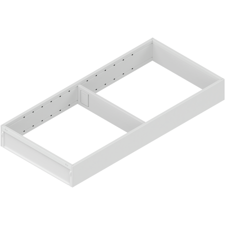 BLUM ZC7S450 RS2 AMBIA-LINE ramki do szuflady standardowej, do LEGRABOX/MERIVOBOX, stal, dł.=450 mm, szerokość=200 mm BIAŁY MAT