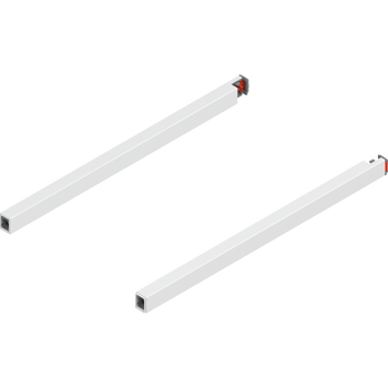 BLUM ZR4.350RS Reling podłużny MERIVOBOX, dł.=350 mm, lewy+prawy, JEDWABIŚCIE BIAŁY MAT