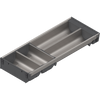 BLUM ZSI.500BI2N ORGA-LINE wkład z pojemnikami (częściowe wypełnienie), do szuflady standardowej TANDEMBOX, dł. NL=500 mm, szer.=192 mm INOX