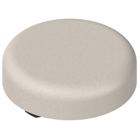 BLUM 84.4140 Zawias do drzwi szklanych - zaślepka puszki, okrągła, NIKLOWANY MAT