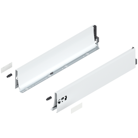 BLUM 378K5502SA Bok szuflady TANDEMBOX, wys. K (115 mm), dł.=550 mm, lewy+prawy, do TANDEMBOX antaro BIAŁY