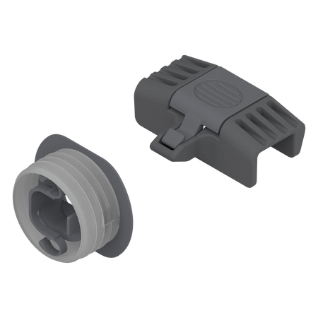 BLUM ZI7.0M07 Zabierak do szuflady wewnętrznej, do LEGRABOX / MERIVOBOX ANTRACYT MAT