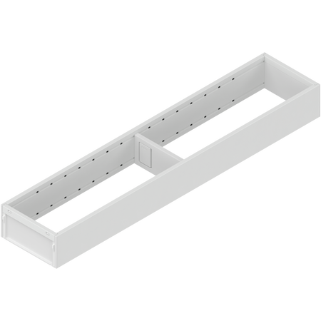 BLUM ZC7S500RS1 AMBIA-LINE ramki do szuflady standardowej, LEGRABOX/MERIVOBOX, stal, dł.=500 mm, szerokość=100 mm BIAŁY MAT