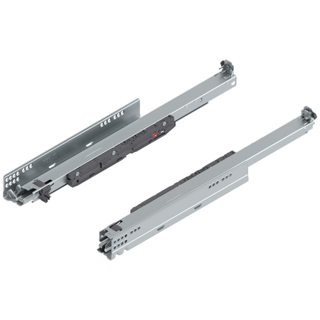BLUM 760H5200S MOVENTO z BLUMOTION S, pełny wysuw, prowadnica, 40 kg, dł.=520 mm, wymaga sprzęgła, lewa+prawa
